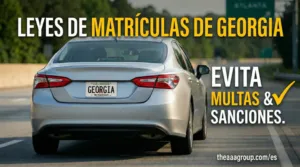 Leyes sobre las placas de matrícula en Georgia